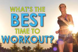 What’s The Best Time Of Day To Work Out?