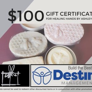 Healing Hands Gift Certificate $100