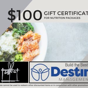 Nutrition Gift Certificate $100