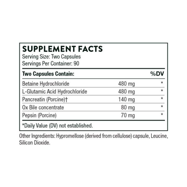Thorne Advanced Digestive Enzymes