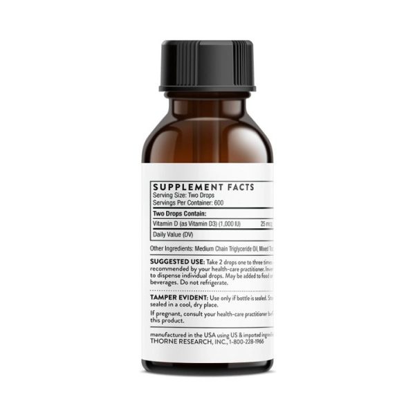 Thorne Vitamin D Liquid