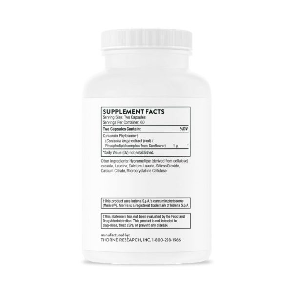 Thorne Curcumin Phytosome