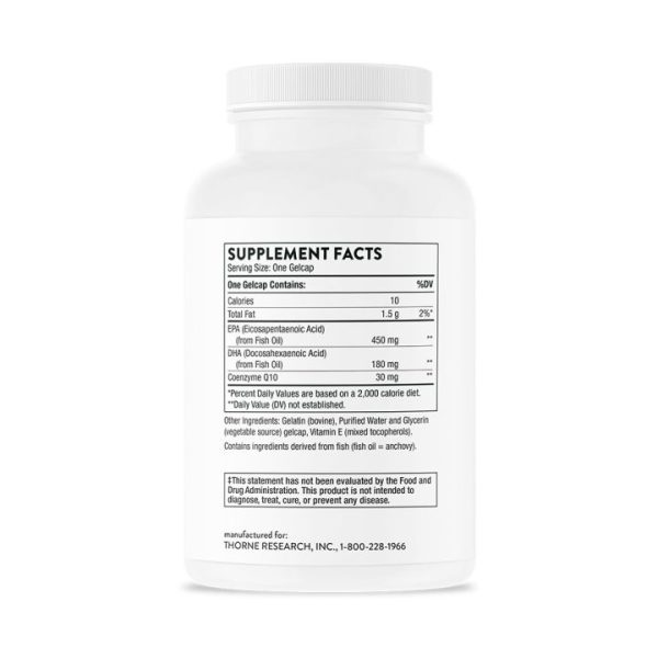 Thorne Omega-3 with CoQ10